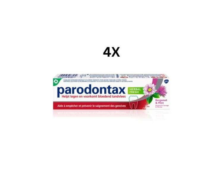 Parodontax Herbal Fresh Toothpaste Bergamot and Mint 75ml