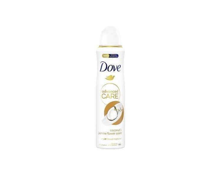 Dove Advanced Care Coconut and Jasmine Flowers 150ml Spray Deodorant