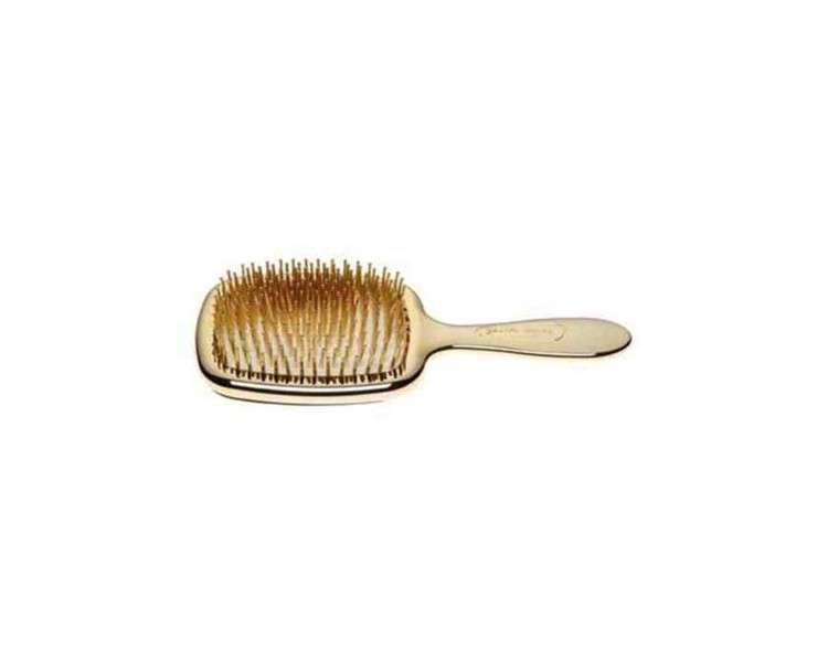 Superbrush Hairbrush with Mirror Gold Janeke