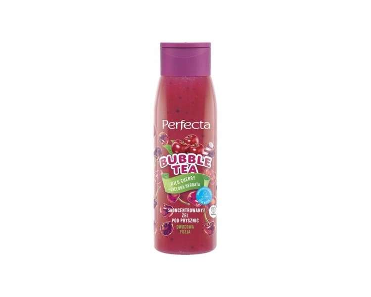 Bubble Tea Concentrated Shower Gel Wild Cherry + Green H