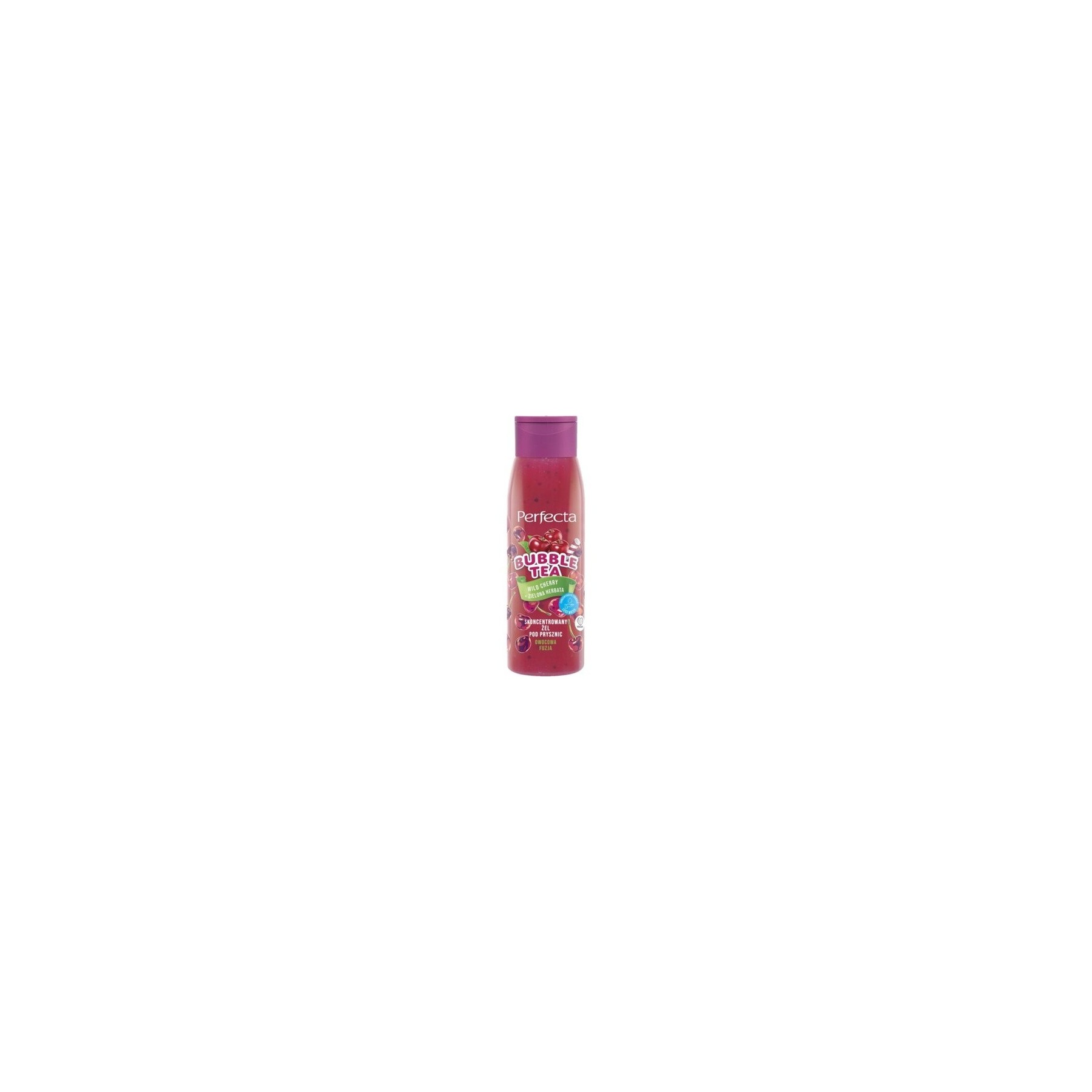 Bubble Tea Concentrated Shower Gel Wild Cherry + Green H