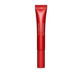 CLARINS Lip Perfector 2-In-1 Color Balm for Lips and Cheeks Nourishes and Plumps Lips Adds Buildable Color for Natural Glow Contains Natural Plant Extracts With Skincare Benefits