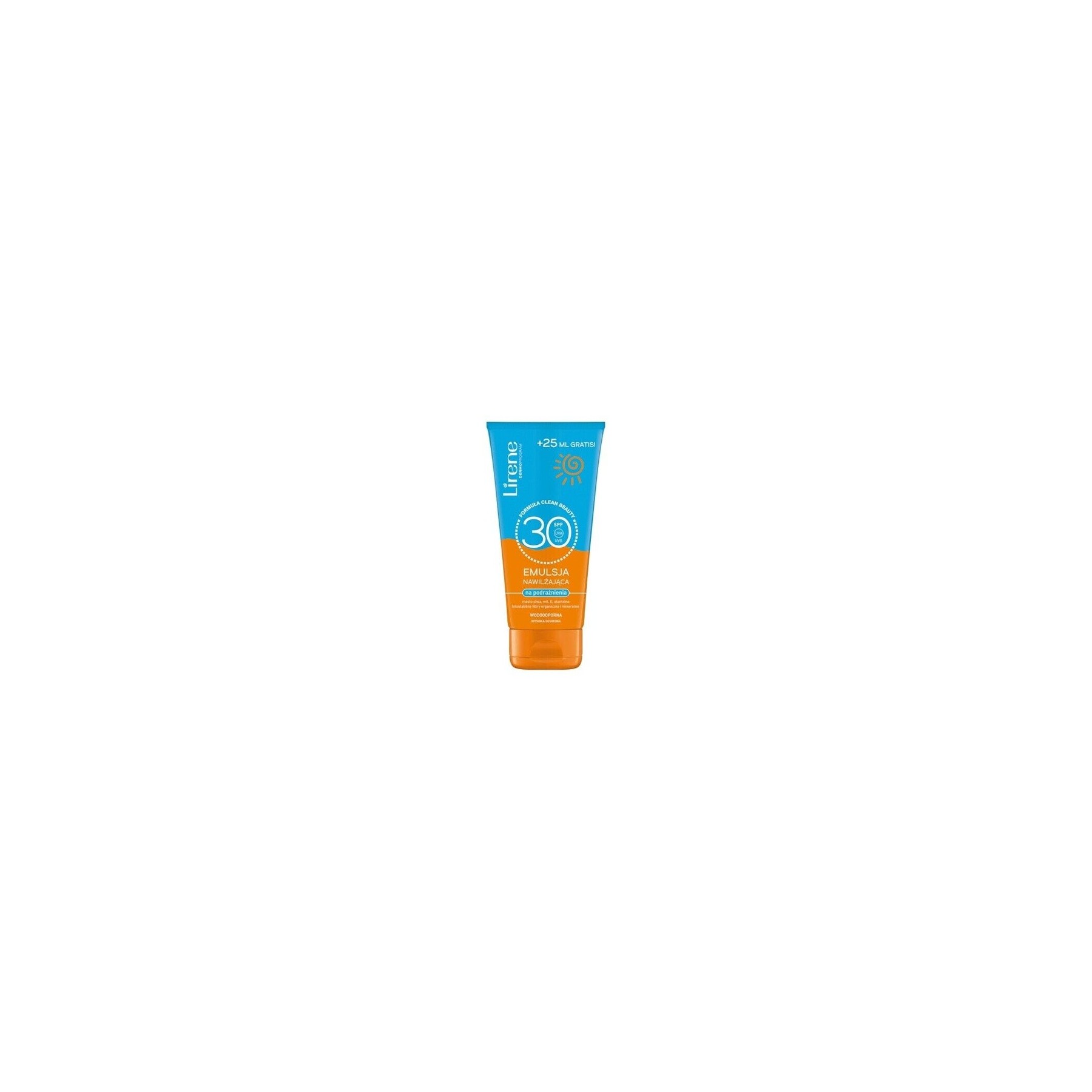 Lirene Sun Moisturizing Emulsion for Irritations SPF30 175ml
