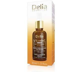 Delia Cosmetics Vitamin C Care Brightening Face & Neckline Serum with Liposomal Vitamin C 30ml
