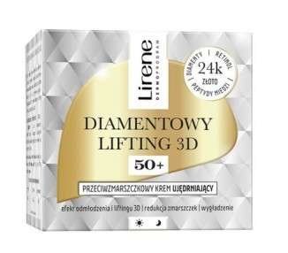 Diamentowy Lifting 3D Anti-Wrinkle Firming Cream 50+ 50ml
