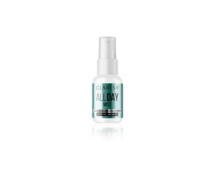 All Day Moisturizing and Refreshing Face Mist 50ml Clares