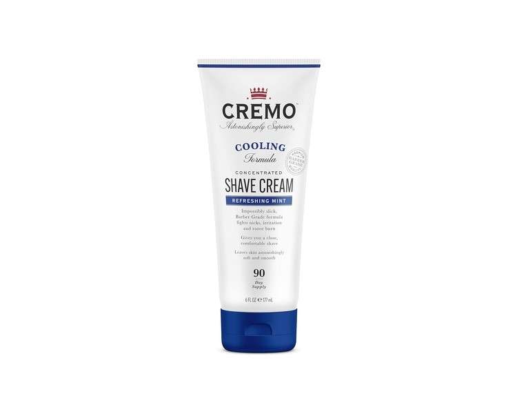 Cremo Cooling Concentrated Shave Cream for Men 177ml