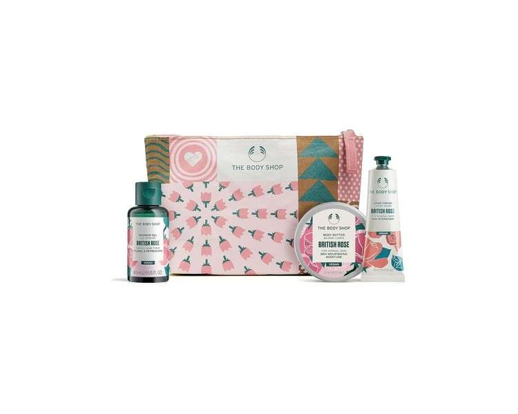 The Body Shop Bloom & Glow British Rose Mini Gift Set