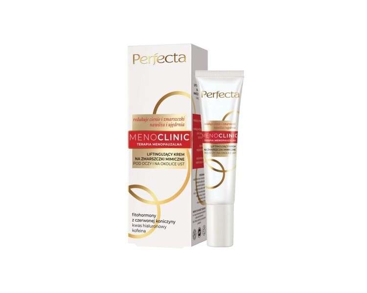 Menoclinic Lifting Cream for Mimic Wrinkles Under Eyes and Eye