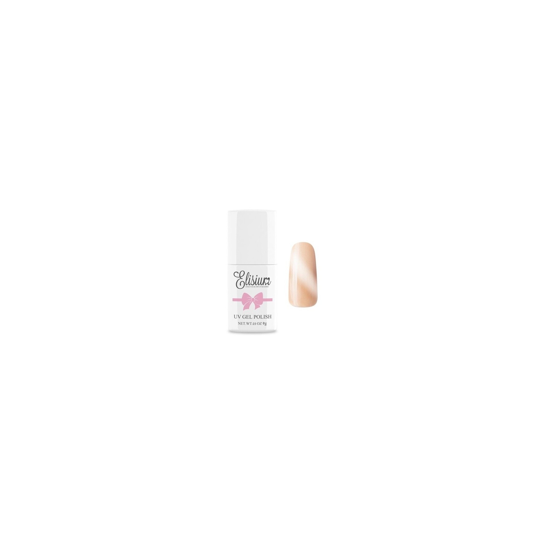 ELISIUM UV Gel Polish Hybrid Nail Polish 108 Champagne 9