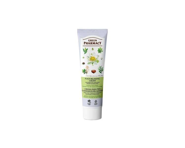 Green Pharmacy Relaxing Foot Cream with Chestnut Extract 100ml