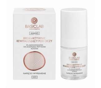 BASICLAB Aminis Actively Stimulating Eye Day Cream with 3% Amino Acids