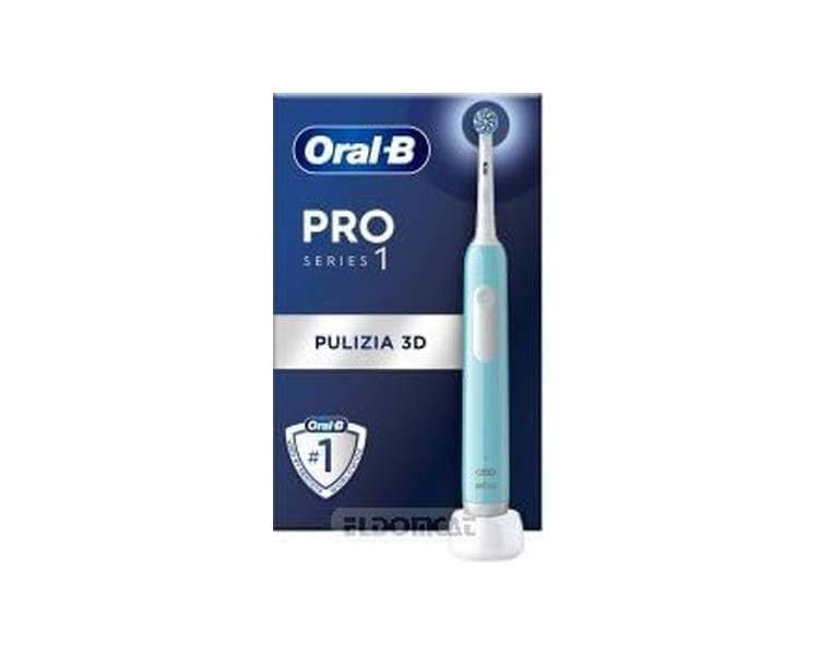 Oral-B Series 1 Rechargeable Electric Toothbrush Blue