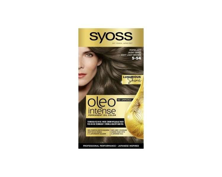 9000101705201 Oleo Intense Permanent Hair Color with Oils 5-54 P