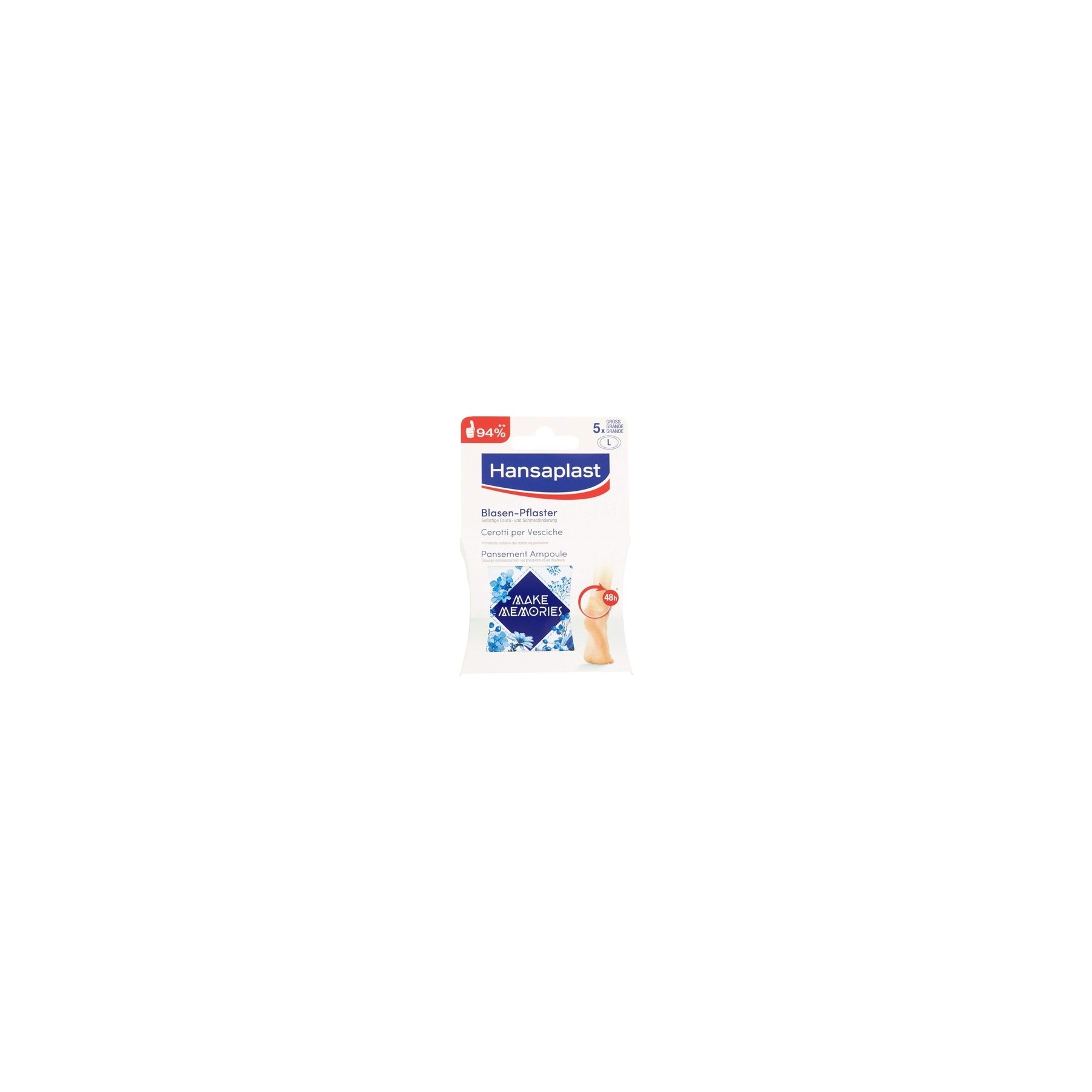 Hansaplast SOS Blister Plaster Large
