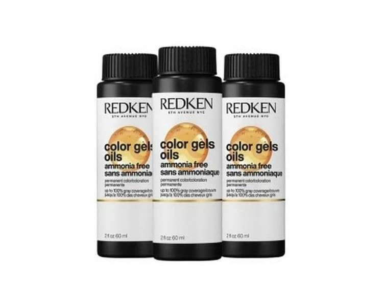 REDKEN Permanent Color Gel Oils CC 60ml - Pack of 3