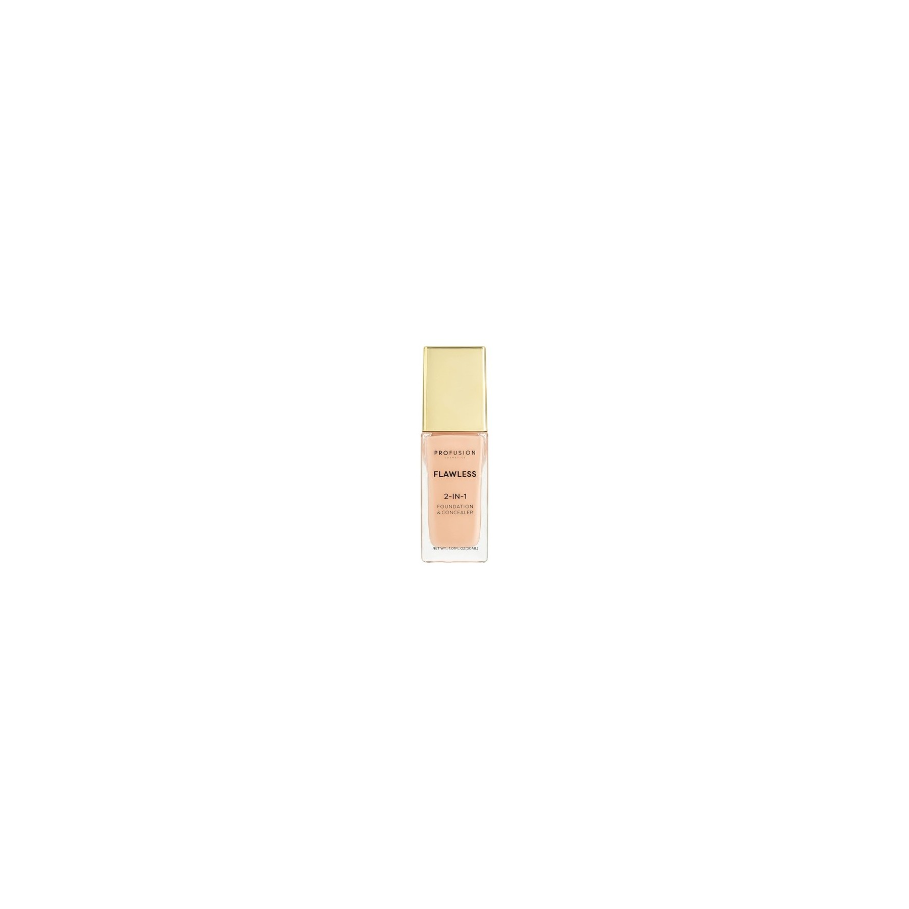 Profusion Cosmetics Flawless 2-in-1 Foundation and Concealer Rose Ivory