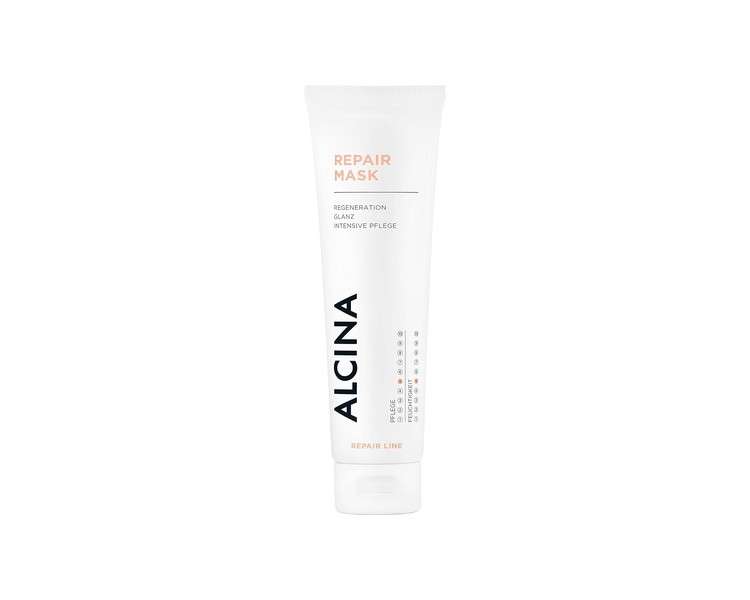 ALCINA Repair Mask 150ml - Regenerating for Dry and Damaged Hair - Improved Combability - Shiny Hair
