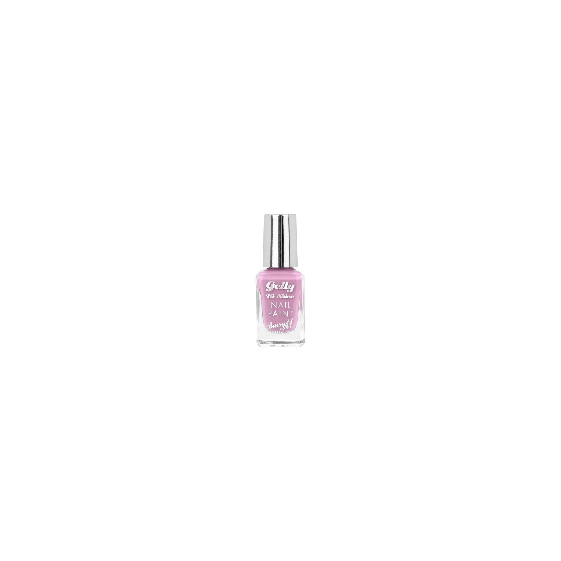 Barry M Gelly Hi Shine Nail Paint Peony 10ml