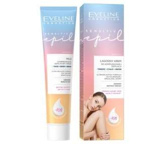 Evelin Sensitive Epil Gentle Cream for Comprehensive Depilation 125ml