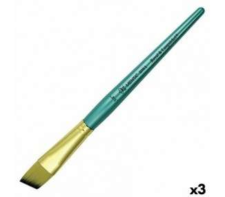 Royal & Langnickel Menta R98A Angle Zobel Brush 1/2" - Pack of 3