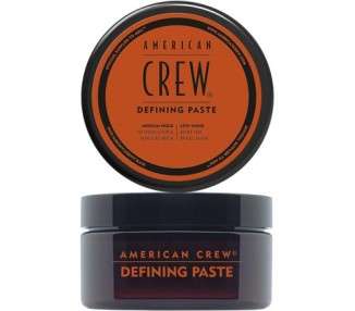 American Crew Defining Paste Medium Hold Low Shine Hair Styling Wax for Men 85g