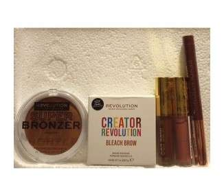 New Lot Of 5 Makeup Bronzer, Brow Pomade, Liquid Lipstick, Lip Crayon