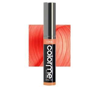 Color Me Vivid Temporary Hair Color for Root Touch up Hair Chalk Alternative Coral
