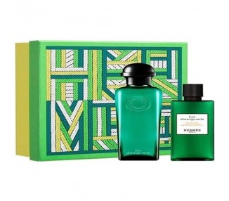 HERMÈS Eau d'Orange Verte Gift Set EDC 100ml Shower Gel 80ml