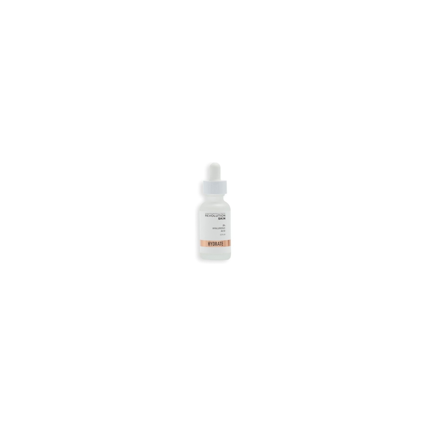 Revolution Beauty London Skincare Hyaluronic Acid Serum 2% Solution Fragrance Free 30ml