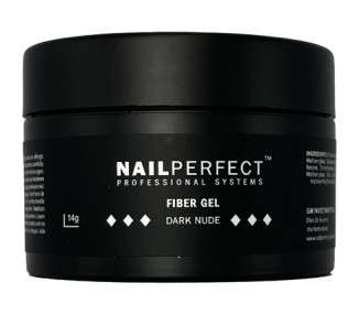 NailPerfect Fiber Gel Dark Nude 14g