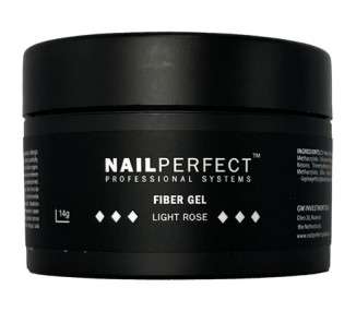 NailPerfect Fiber Gel Light Rose 14g