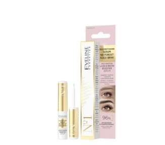 Eveline Multipeptide Lash & Brow Booster Serum Thickens/Lengthens/Strengthens