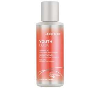 Joico YouthLock Shampoo Formulated with Collagen Youthful Body Bounce Reduce Breakage Frizz Free of SLS SLES Sulfates 1.70 Fl Oz