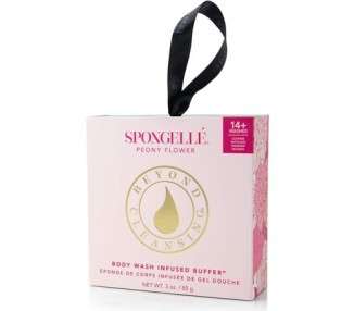 Spongellé Private Reserve Shower Body Wash Buffer Collection Peony Flower