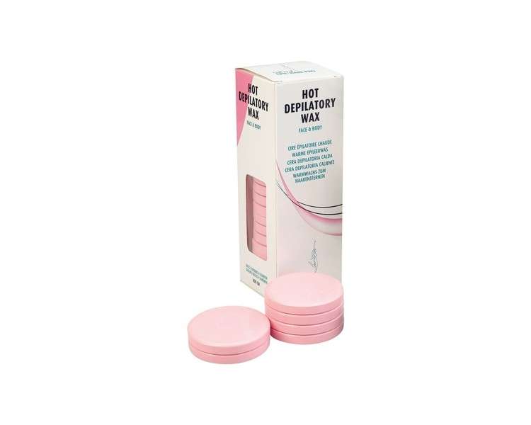 Sibel Epil'hair Pro Reusable Hot Wax Discs Maxi PRO Pink 400g