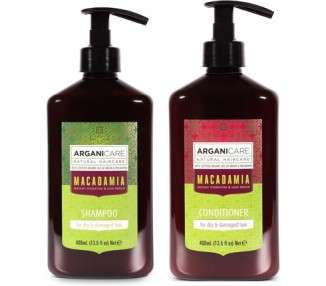 ArganiCARE Hair Care Kit 2 Piece Set Repair Routine - Argan & Macadamia