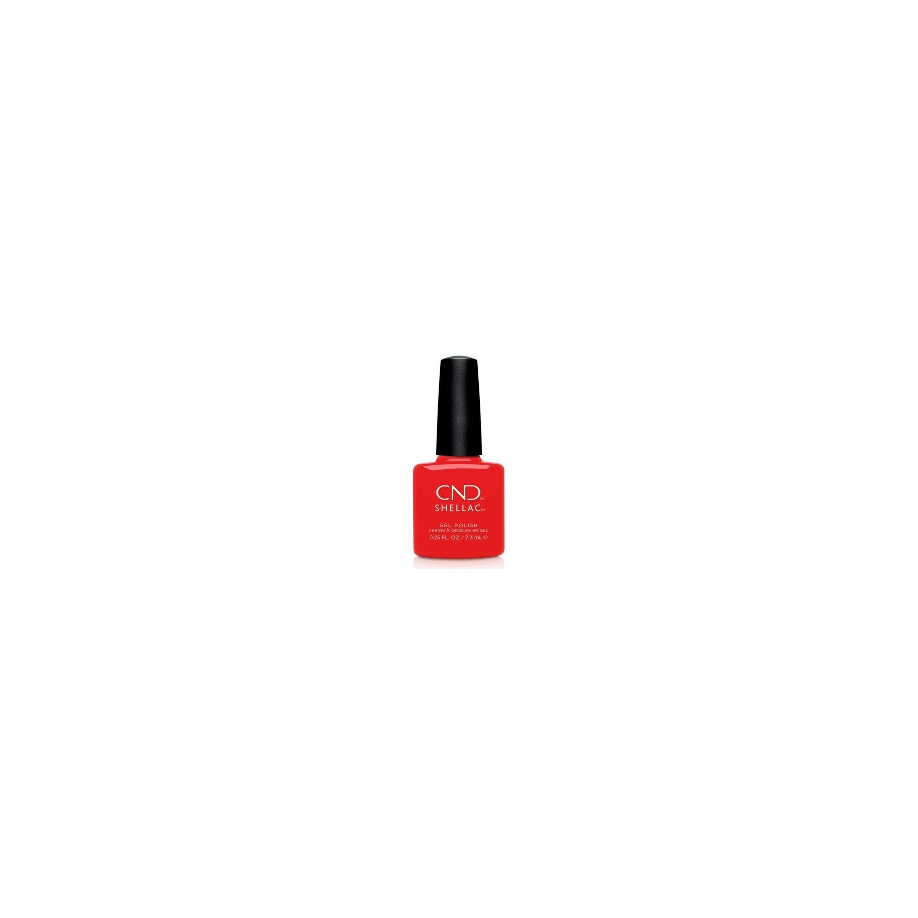 CND Shellac Hybrid Nail Polish Poppy Fields 7.3ml Red
