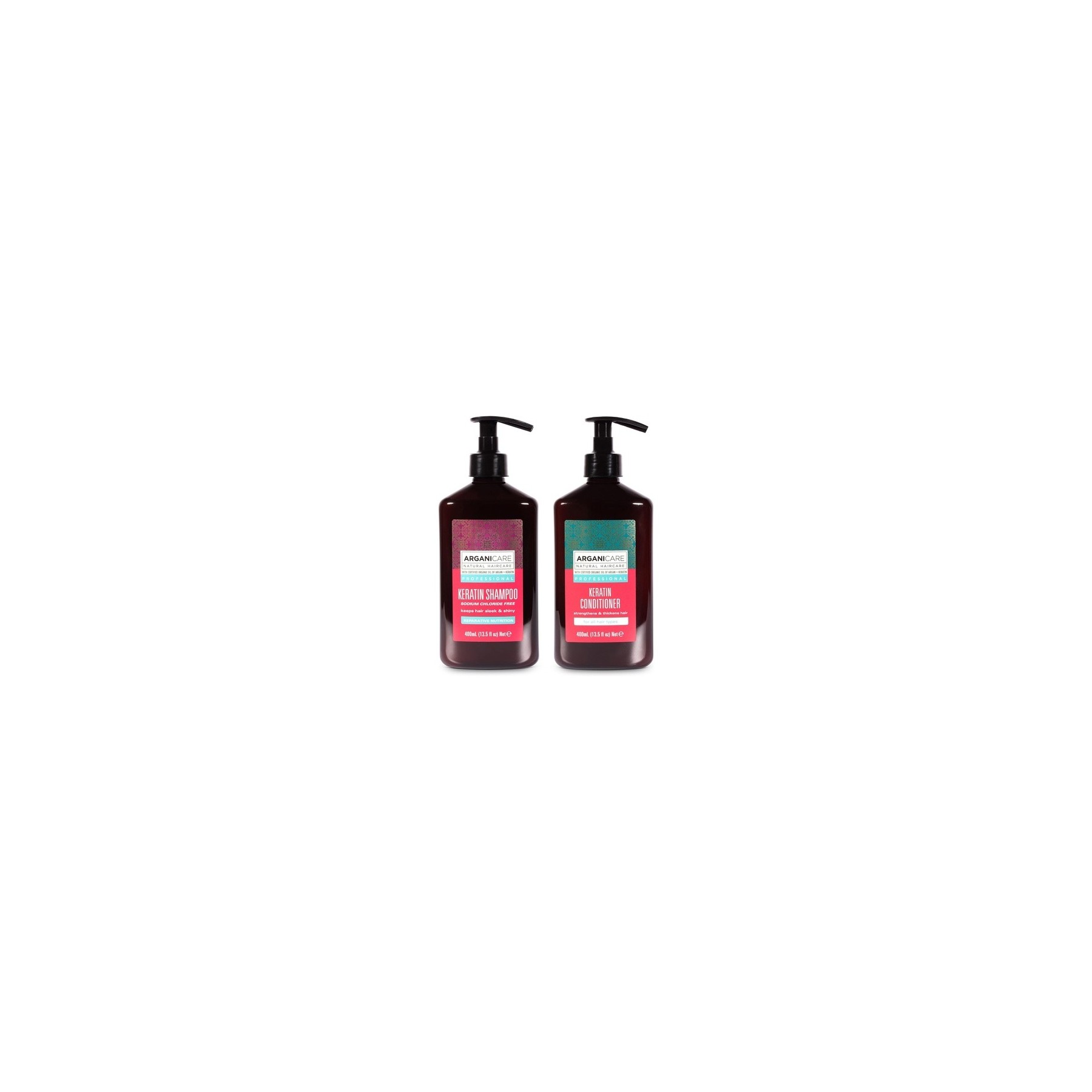 ArganiCARE Hair Care Kit Keratin Set 400ml - Pack of 2