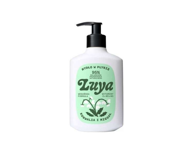 LUYA Hand Soap Liquid Lily of the Valley and Almond 400ml