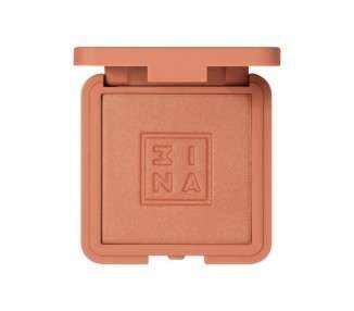 3INA MAKEUP The Blush 590 Brown Red Easy to Blend Powder Blush with Natural and Silky Finish Long-lasting and Buildable Vegan Cruelty Free