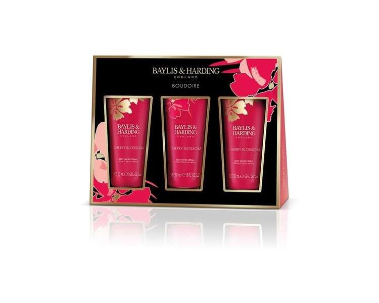 Baylis & Harding Boudiore Cherry Blossom Luxury Hand Treats Gift Set