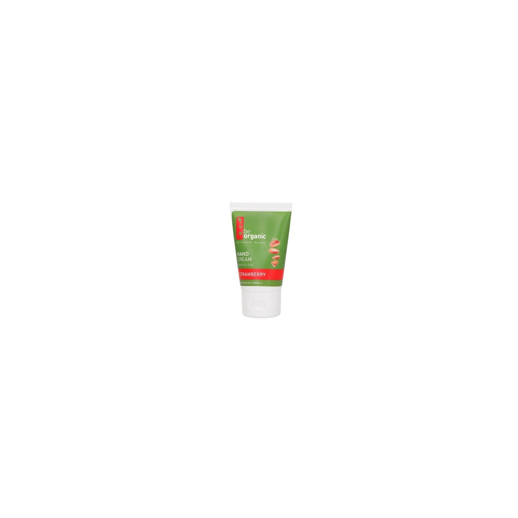 BE ORGANIC Hand Cream Strawberry 40ml