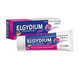 Elgydium Kids Toothpaste Gel Caries Protection 50ml Grenadine