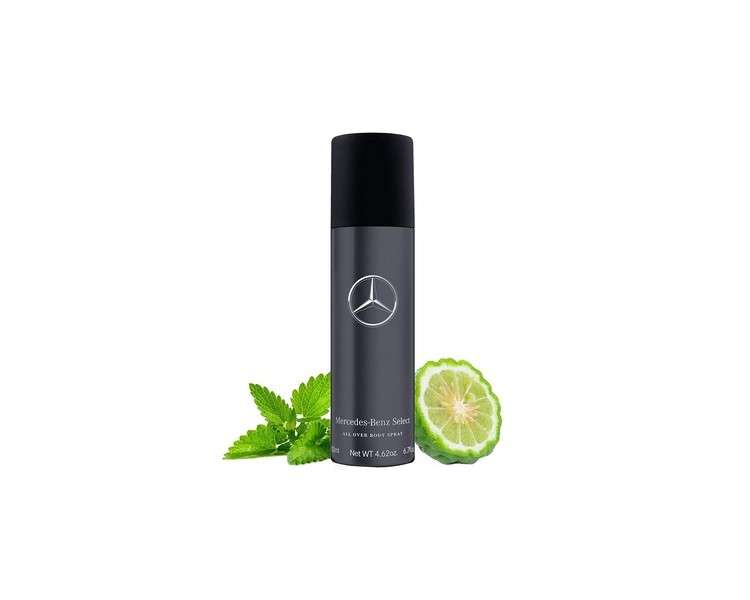 Mercedes-Benz Select Deodorant Spray Fast Drying Formula 4.6 Oz