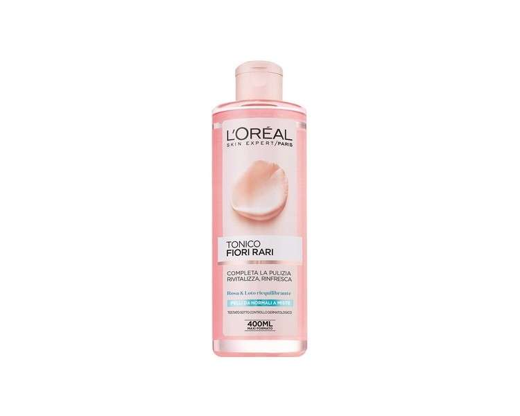 L'Oréal Paris Fiori Rare Face Tonic For Normal Skin 400ml