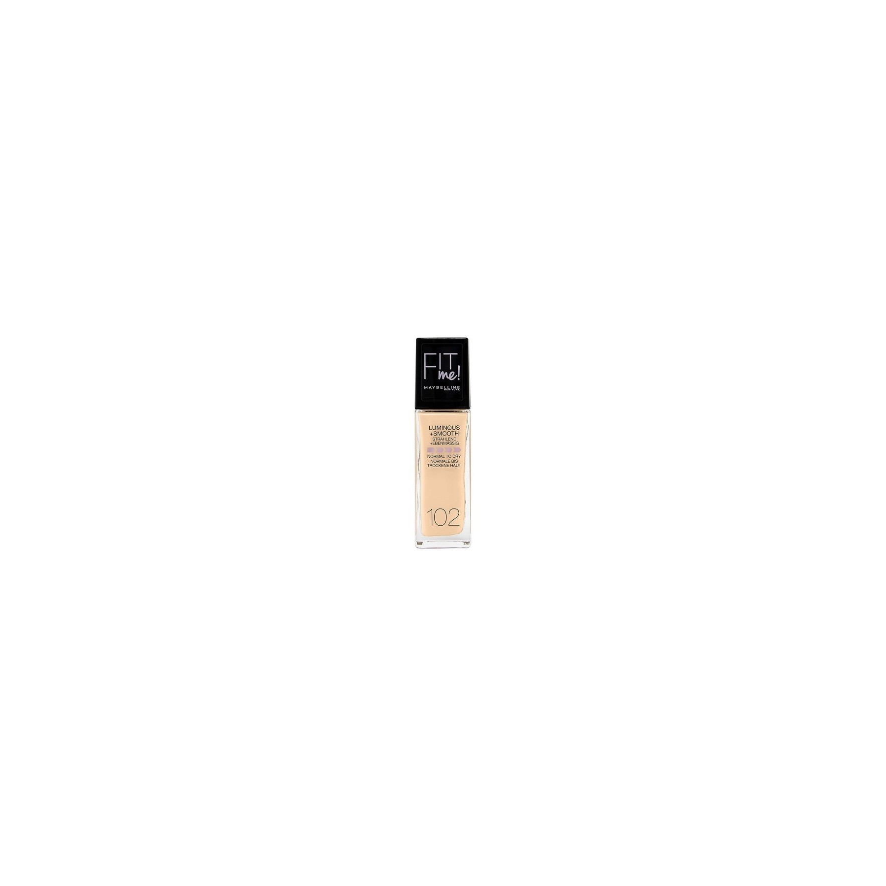 Maybelline New York Fit Me! Make-Up Foundation with SPF18 102 Fair Ivory 30ml