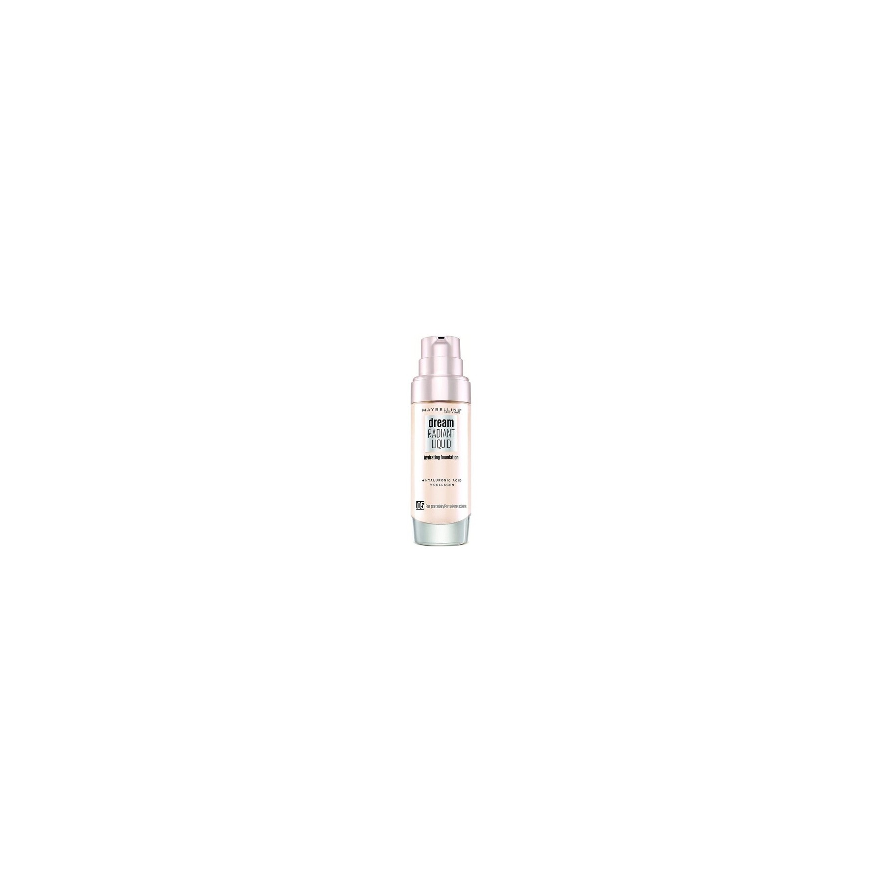 Maybelline New York Dream Radiant Liquid Make-Up Liquid Foundation 30ml - Fair Porcelain