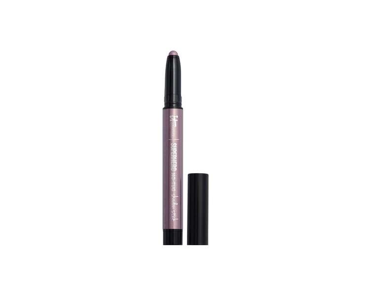 IT Cosmetics Superhero No-Tug Waterproof Eyeshadow Stick Epic Amethyst Lavender Pearl 0.05oz