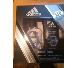 Adidas Dynamic Gift Set Body Hair Face After Shafe New Ovp Valentine's Day